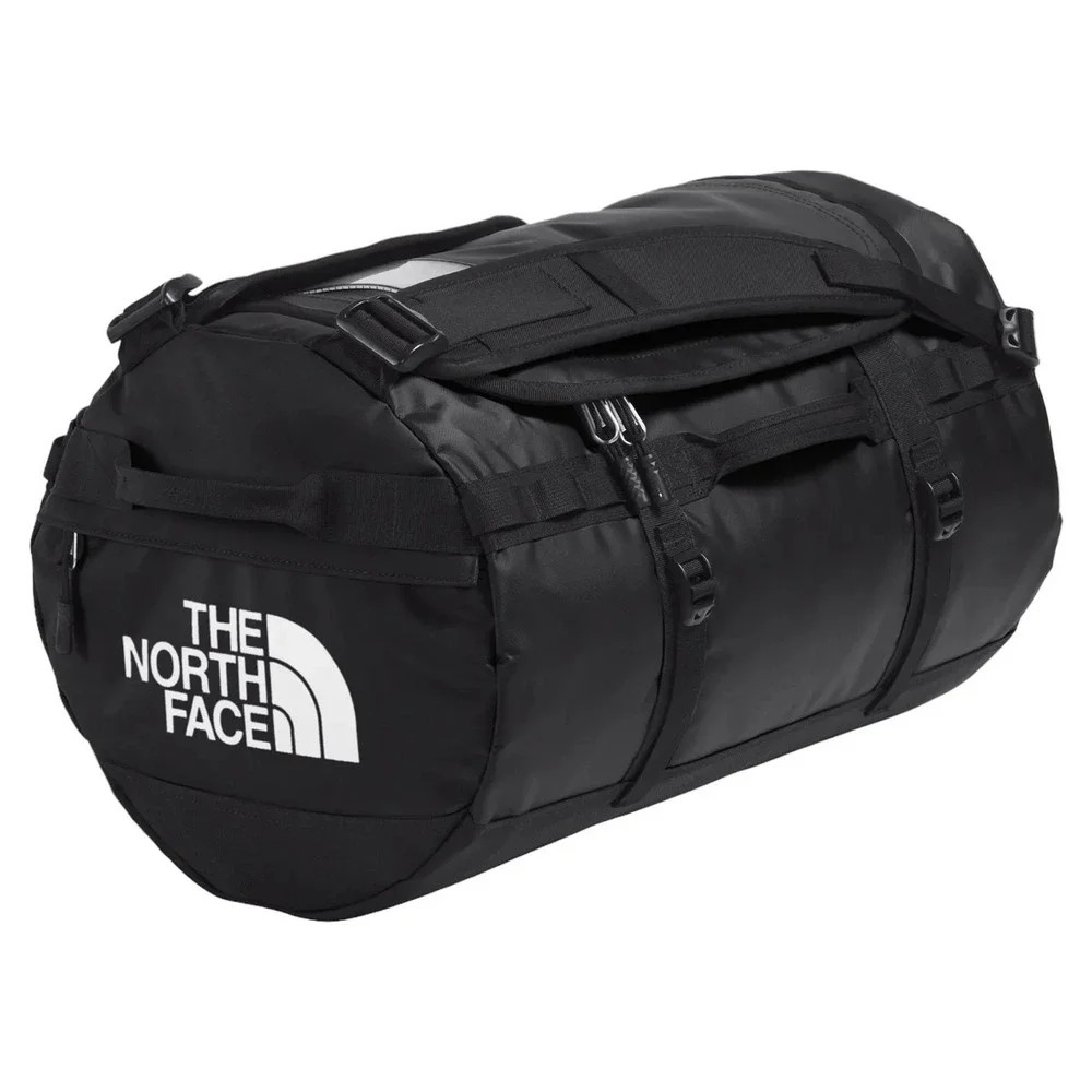 NWT $160 The North Face size Large Golden State Duffel Bag Black 95L